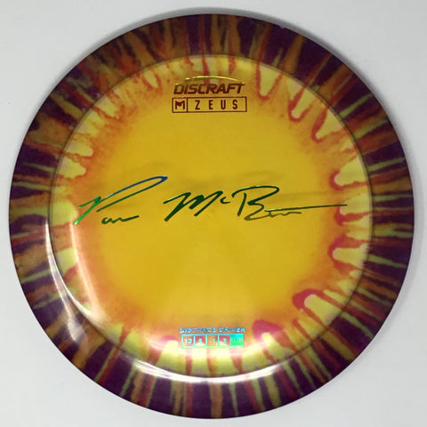 Discraft Zeus (Z Fly Dye - Paul McBeth Signature Stamp) Distance Driver