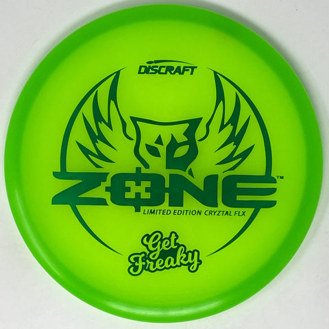Discraft Zone (CryZtal FLX Glo - Brodie Smith "Get Freaky") Putt & Approach