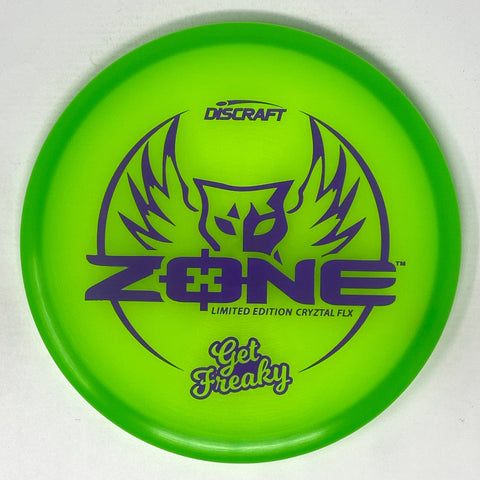 Discraft Zone (CryZtal FLX Glo - Brodie Smith "Get Freaky") Putt & Approach