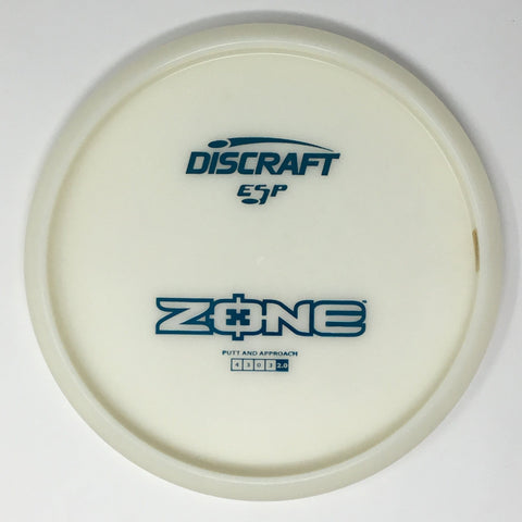 Discraft Zone (ESP - White/Dyeable Bottom Stamped) Putt & Approach