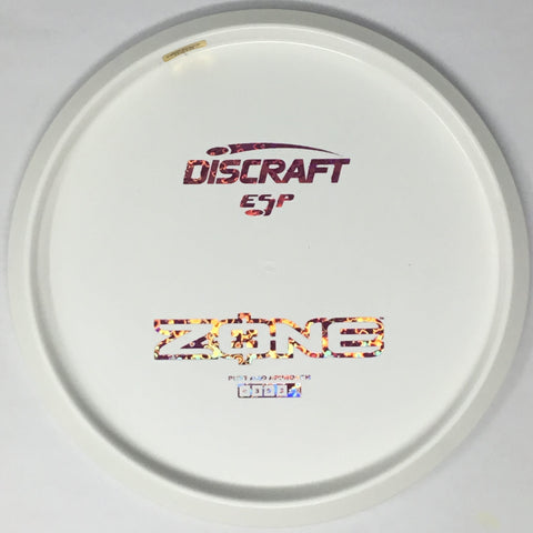 Discraft Zone (ESP - White/Dyeable Bottom Stamped) Putt & Approach