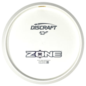 Discraft Zone (ESP - White/Dyeable Bottom Stamped) Putt & Approach