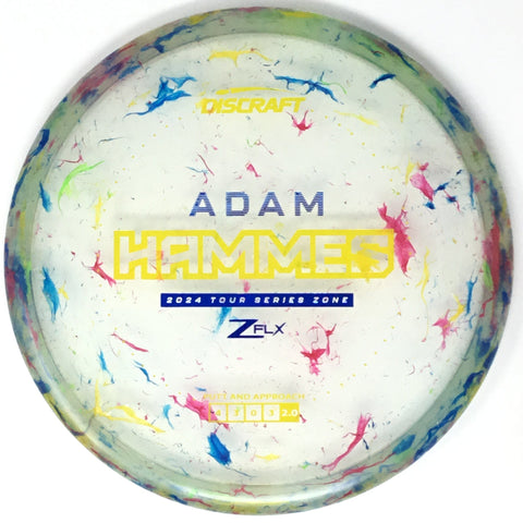 Discraft Zone (Jawbreaker Z FLX - Adam Hammes 2024 Tour Series) Putt & Approach