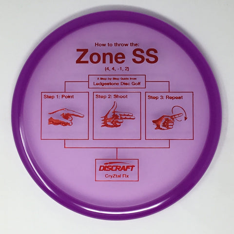 Discraft Zone SS (CryZtal Flx - 2026 Ledgestone) Putt & Approach