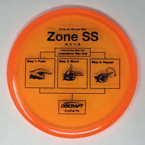 Discraft Zone SS (CryZtal Flx - 2026 Ledgestone) Putt & Approach