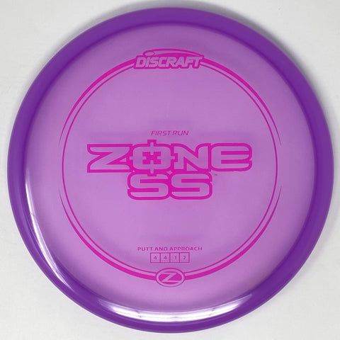 Discraft Zone SS (Z Line - First Run) Putt & Approach
