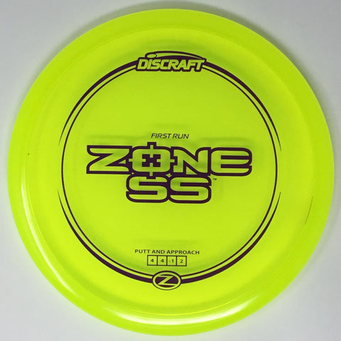 Discraft Zone SS (Z Line - First Run) Putt & Approach