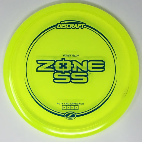 Discraft Zone SS (Z Line - First Run) Putt & Approach