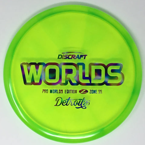 Discraft Zone SS (Z Swirl - 2026 Worlds Edition) Putt & Approach