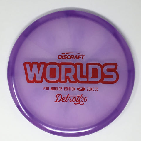 Discraft Zone SS (Z Swirl - 2026 Worlds Edition) Putt & Approach