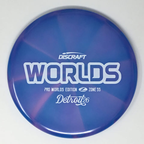 Discraft Zone SS (Z Swirl - 2026 Worlds Edition) Putt & Approach