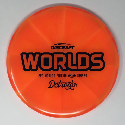 Discraft Zone SS (Z Swirl - 2026 Worlds Edition) Putt & Approach