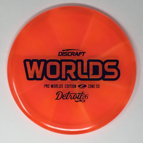 Discraft Zone SS (Z Swirl - 2026 Worlds Edition) Putt & Approach