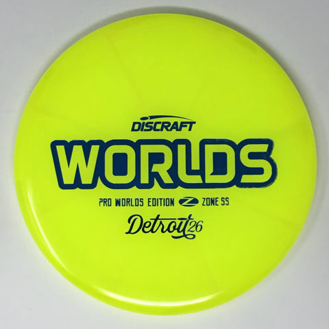Discraft Zone SS (Z Swirl - 2026 Worlds Edition) Putt & Approach