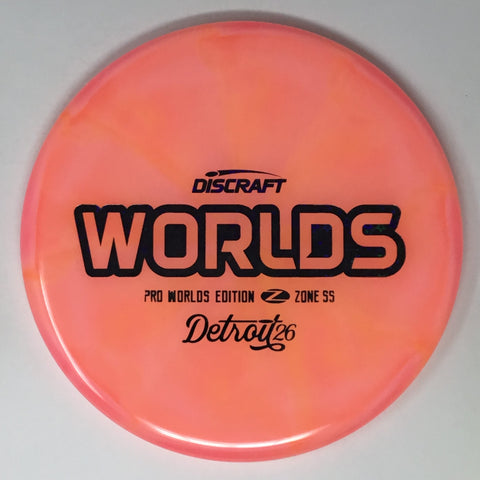 Discraft Zone SS (Z Swirl - 2026 Worlds Edition) Putt & Approach