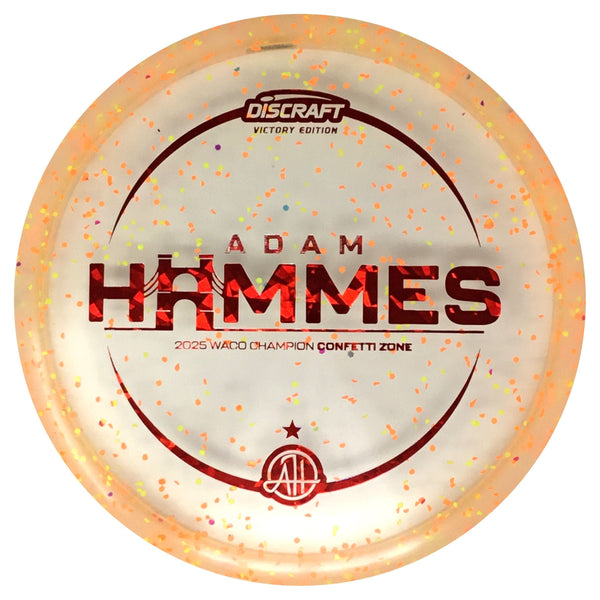 Discraft Zone (Z Confetti - Adam Hammes 2025 WACO Victory Edition) Putt & Approach