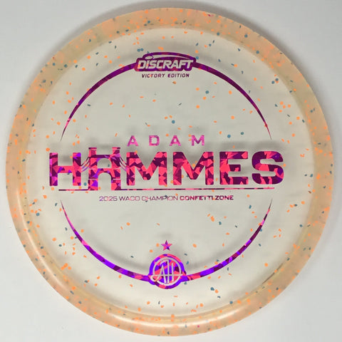 Discraft Zone (Z Confetti - Adam Hammes 2025 WACO Victory Edition) Putt & Approach