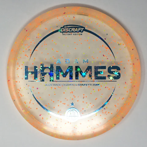 Discraft Zone (Z Confetti - Adam Hammes 2025 WACO Victory Edition) Putt & Approach