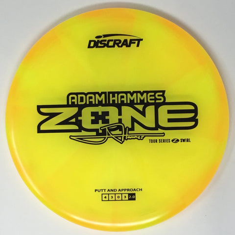 Discraft Zone (Z Swirl - Adam Hammes 2025 Tour Series) Putt & Approach