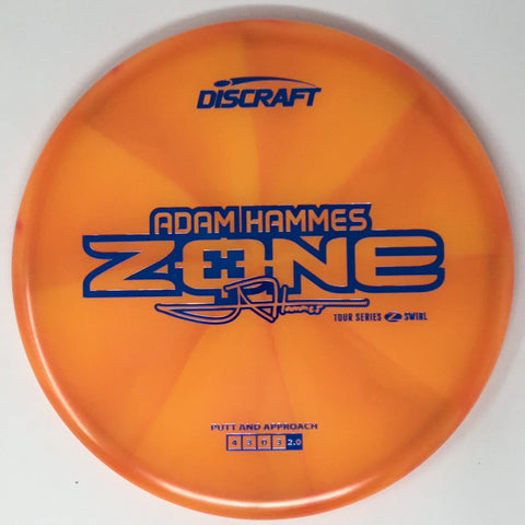 Discraft Zone (Z Swirl - Adam Hammes 2025 Tour Series) Putt & Approach