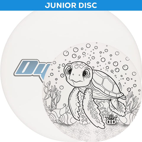 Dynamic Discs Dynamic Discs Junior Disc (Fuzion EMAC Truth - Coloring Book Series DyeMax - Turtle) Midrange