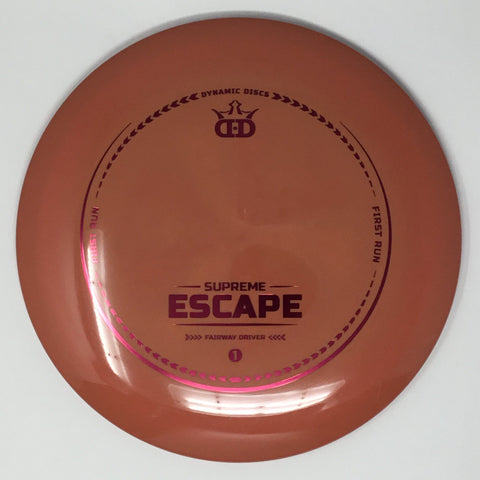 Dynamic Discs Escape (Supreme - First Run) Fairway Driver