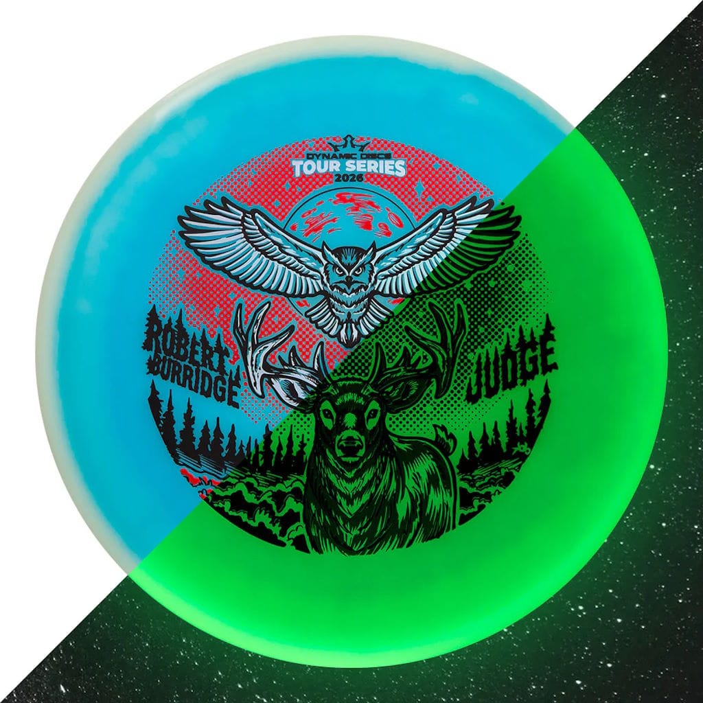 Dynamic Discs Judge (Lucid-X Moonshine Orbit - Robert Burridge 2026 Team Series) Putt & Approach