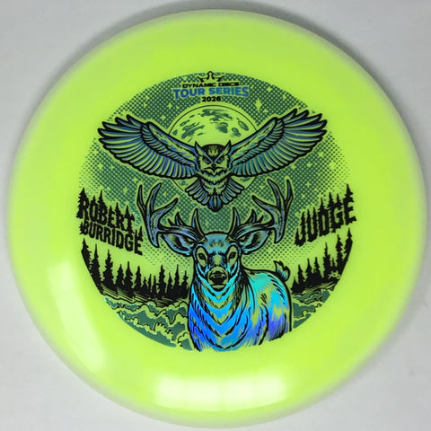 Dynamic Discs Judge (Lucid-X Moonshine Orbit - Robert Burridge 2026 Team Series) Putt & Approach