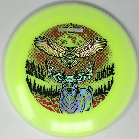 Dynamic Discs Judge (Lucid-X Moonshine Orbit - Robert Burridge 2026 Team Series) Putt & Approach