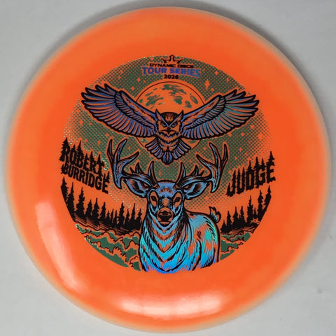 Dynamic Discs Judge (Lucid-X Moonshine Orbit - Robert Burridge 2026 Team Series) Putt & Approach