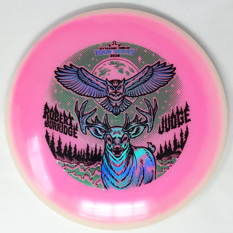 Dynamic Discs Judge (Lucid-X Moonshine Orbit - Robert Burridge 2026 Team Series) Putt & Approach