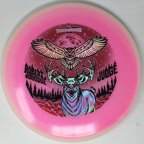 Dynamic Discs Judge (Lucid-X Moonshine Orbit - Robert Burridge 2026 Team Series) Putt & Approach