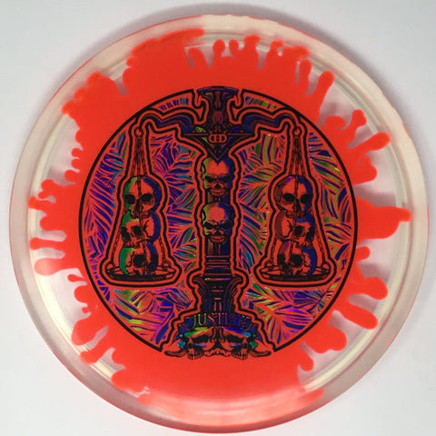 Dynamic Discs Justice (Lucid-Ice SplaDDer - "Scales Of Justice" 10-Year Anniversary) Midrange