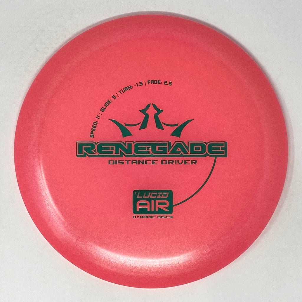 Dynamic Discs - Renegade (Lucid Air) - Distance Driver – Disc Republic