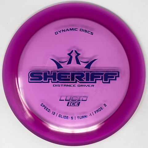 Dynamic Discs Sheriff (Lucid Ice) Distance Driver