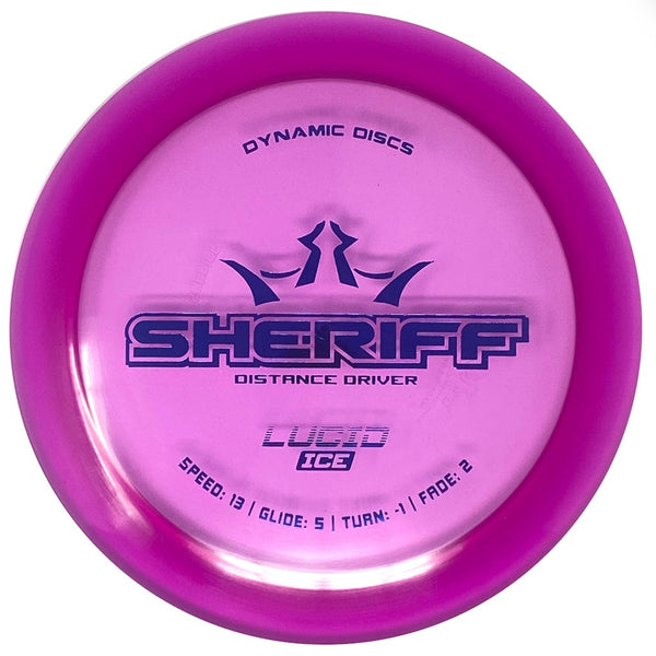 Dynamic Discs Sheriff (Lucid Ice) Distance Driver