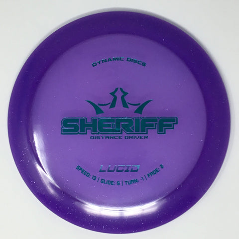 Dynamic Discs Sheriff (Lucid Sparkle) Distance Driver