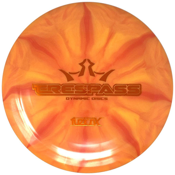 Dynamic Discs Trespass (Fuzion-X Burst - Bar Stamp) Distance Driver