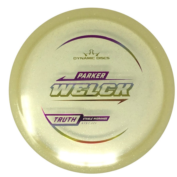 Dynamic Discs Truth (Lucid Gold Metal Flake - Parker Welck 2025 Team Series) Midrange