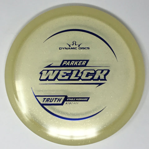 Dynamic Discs Truth (Lucid Gold Metal Flake - Parker Welck 2025 Team Series) Midrange