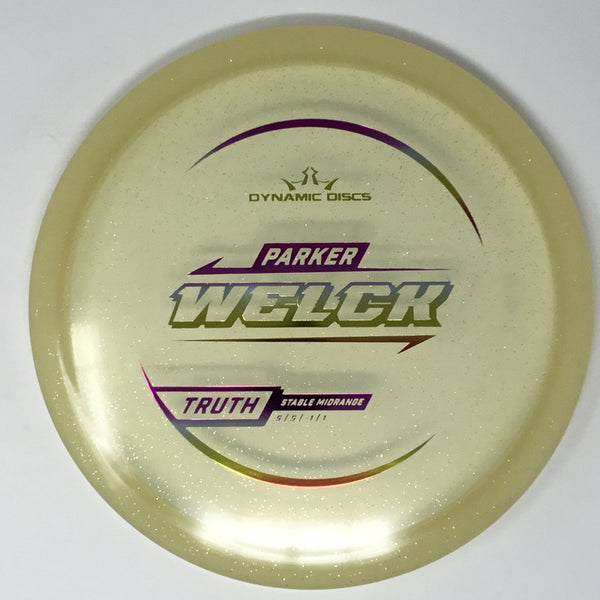 Dynamic Discs Truth (Lucid Gold Metal Flake - Parker Welck 2025 Team Series) Midrange