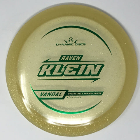 Dynamic Discs Vandal (Lucid Gold Metal Flake - Raven Klein 2025 Team Series) Fairway Driver