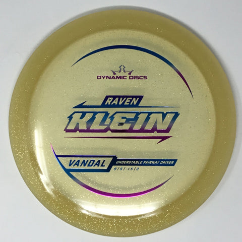 Dynamic Discs Vandal (Lucid Gold Metal Flake - Raven Klein 2025 Team Series) Fairway Driver