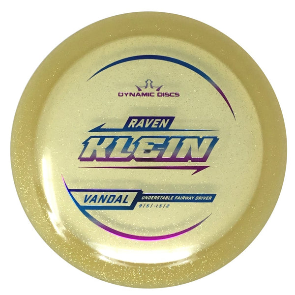 Dynamic Discs Vandal (Lucid Gold Metal Flake - Raven Klein 2025 Team Series) Fairway Driver