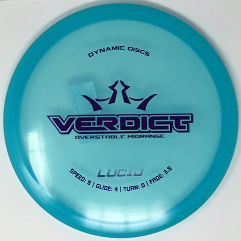 Dynamic Discs Verdict (Lucid) Midrange