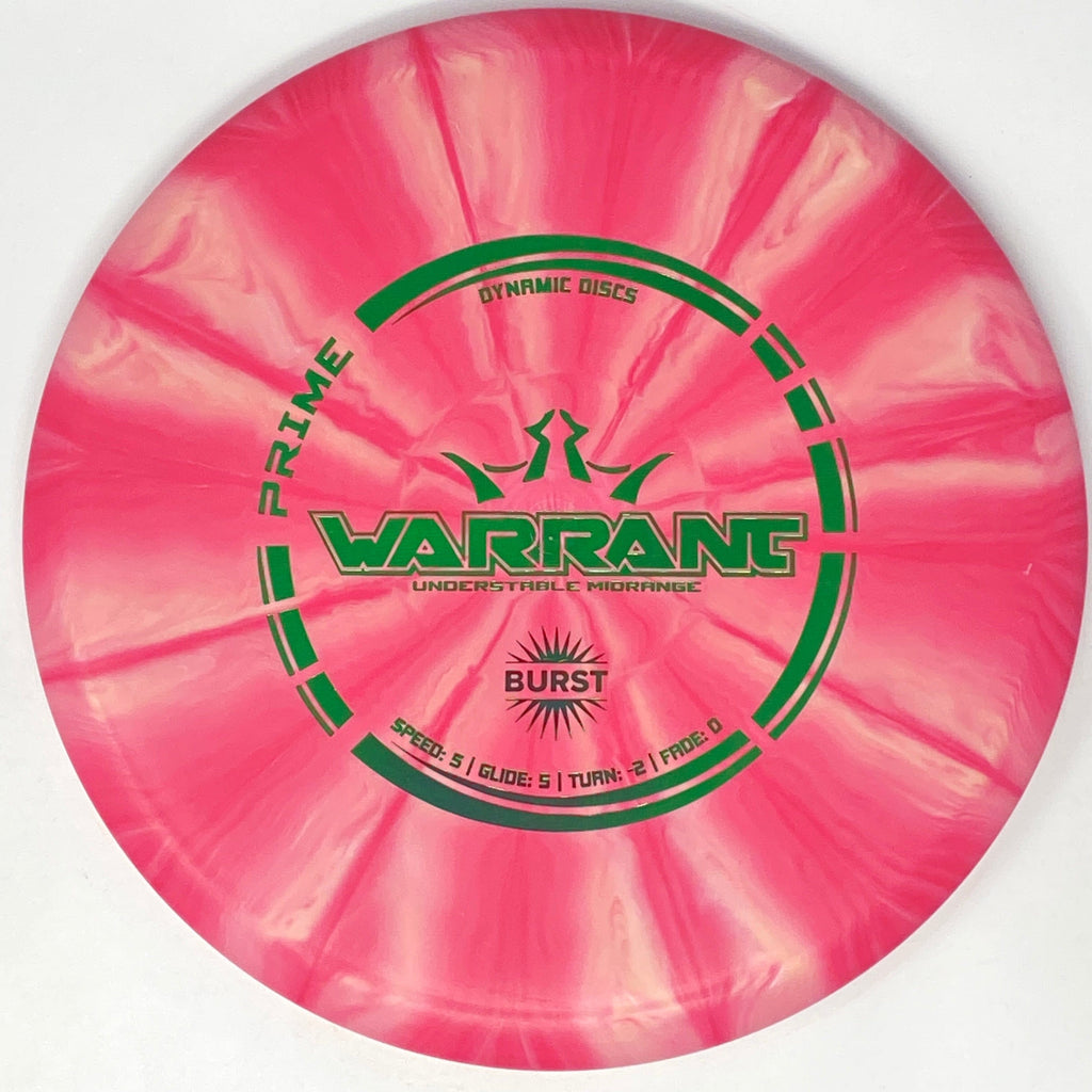 Dynamic Discs Warrant (Prime Burst) Midrange