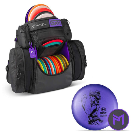 GRIPeq GRIPeq Disc Golf Bag (Paul McBeth Signature Backpack GRIPeq MB-PX1 Disc Golf Bag - Preorder ETA Late September) Bag