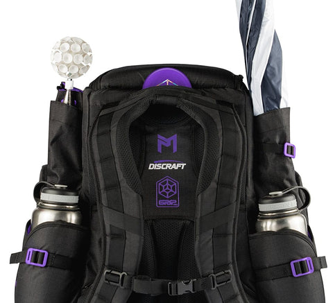 GRIPeq GRIPeq Disc Golf Bag (Paul McBeth Signature Backpack GRIPeq MB-PX1 Disc Golf Bag - Preorder ETA Late September) Bag