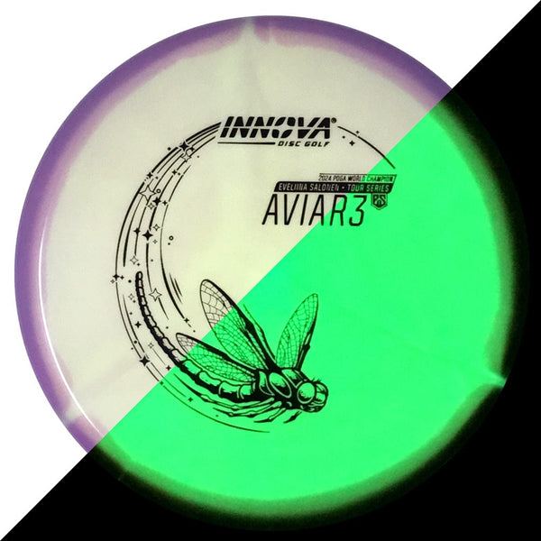 Innova Aviar3 (Proto Glow Halo Star - Eveliina Salonen 2025 Tour Series) Putt & Approach