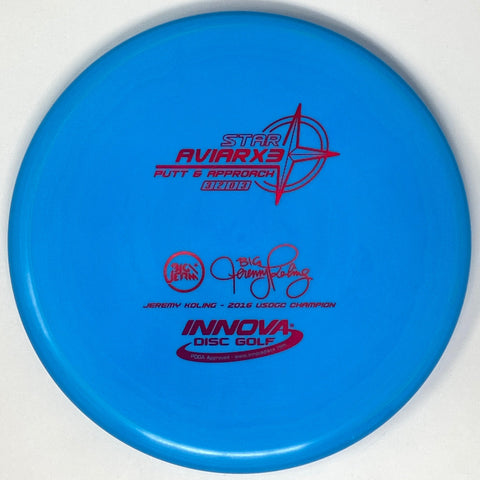 Innova AviarX3 (Star, Jeremy Koling 2016 USDGC Champion) Putt & Approach